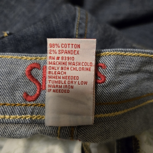 Smith's Dungaree Crop Jean Size 16W 17.5in Inseam Denim - Picture 11 of 11